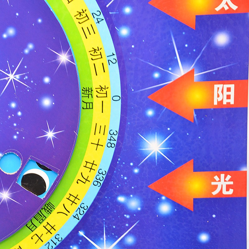 月相變化演示器 演示模型 J39156 小學科學 實驗器材  教學儀器-細節圖3