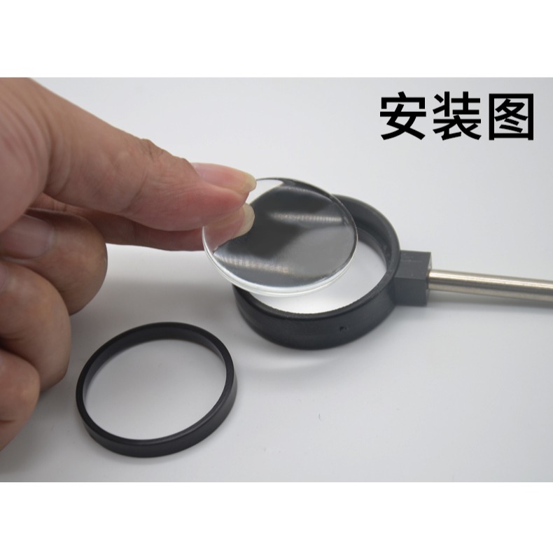 凸透鏡成像實驗器材測量焦距5cm10cm凹透鏡鏡片光具座附件手持光學雙凸透鏡平凸透鏡聚光凹透鏡凸透鏡學生用-細節圖10