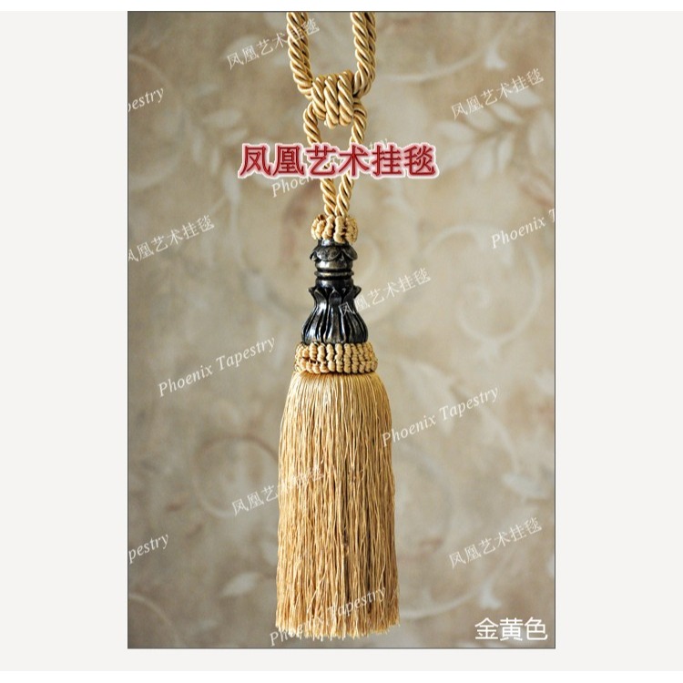 鳳凰藝術掛毯 配件 定製吊穗/流蘇/穗子 歐式 窗簾/掛毯經典配飾-細節圖8