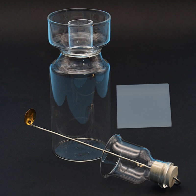 液封除毒氣集氣瓶 250ml 初中化學實驗器材 中學教學儀器-細節圖3
