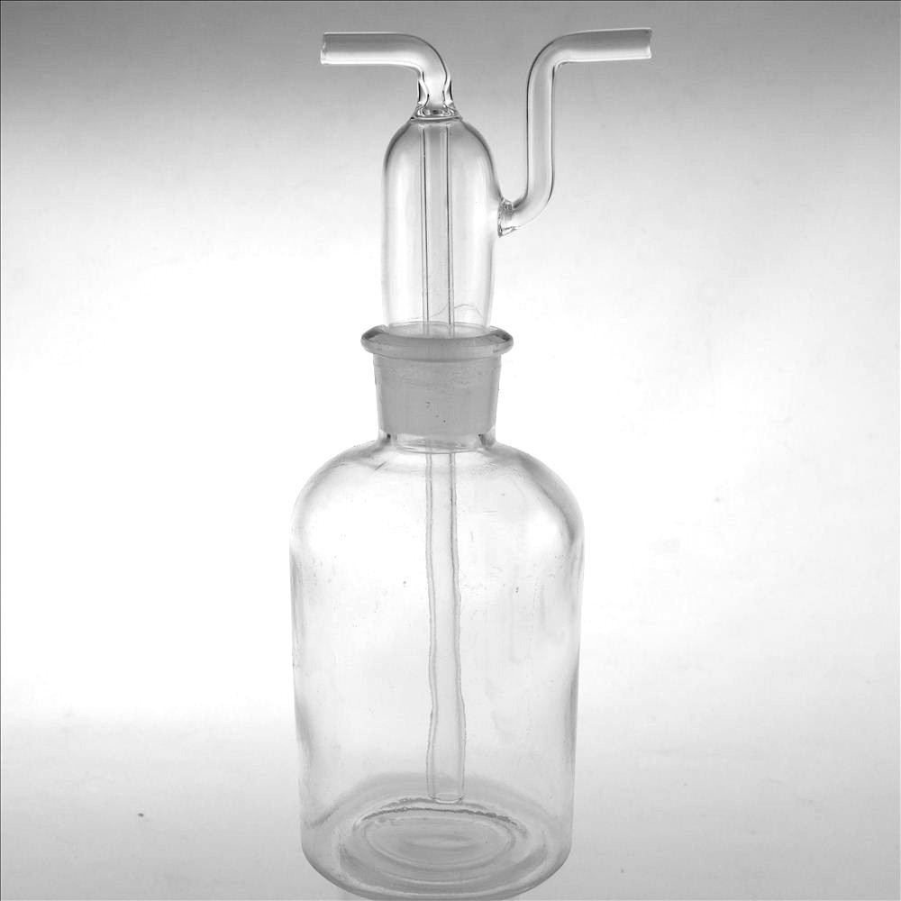 氣體洗瓶/多空式 250ml 改進型 J62003 化學實驗器材 教學儀器-細節圖2