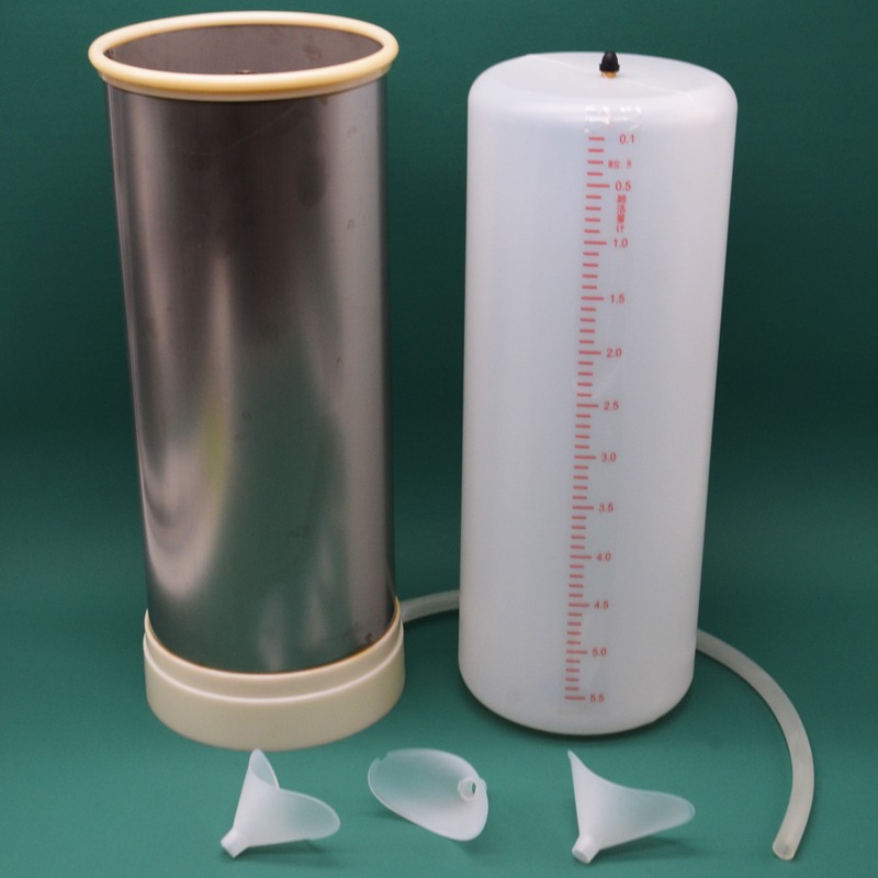 肺活量計不銹鋼初中高中物理實驗器材學生用學具教學教具儀器-細節圖4