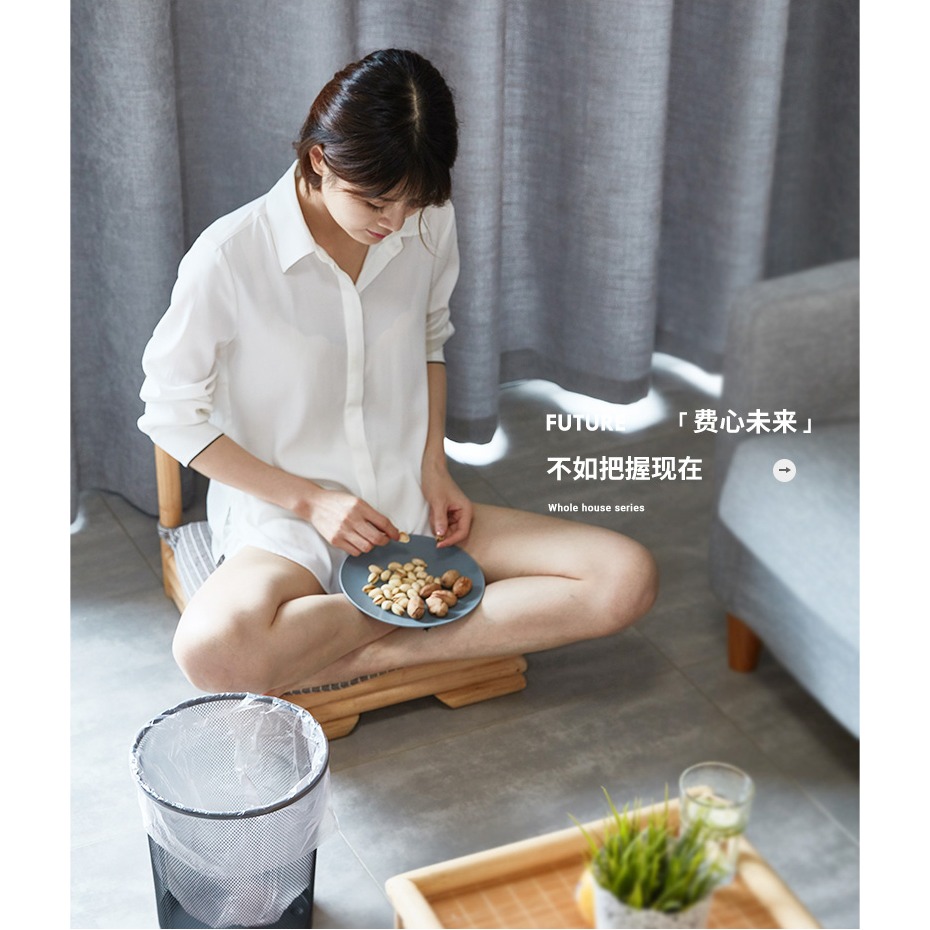 垃圾袋家用手提式抽繩加厚鋼袋大號中號學生彩色廚房抽拉塑料袋-細節圖9