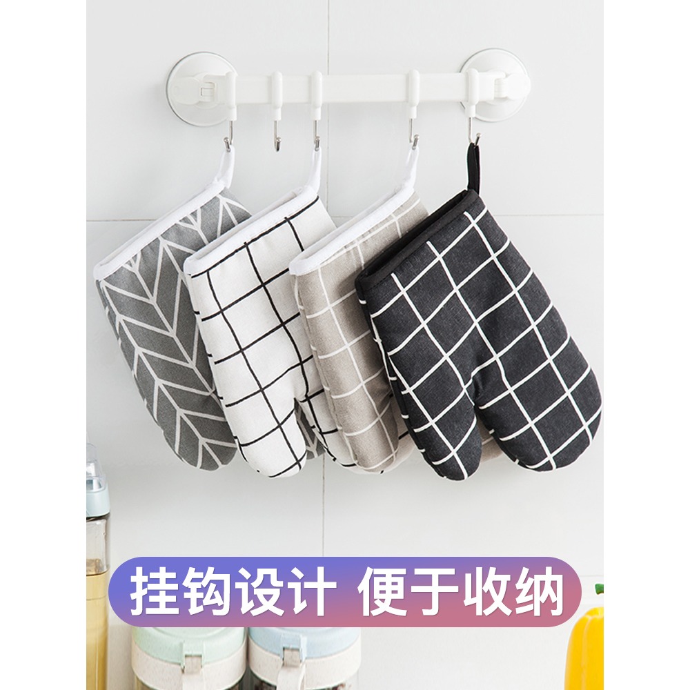 烘焙耐高溫手套廚房用加厚隔熱家用烤箱微波爐防燙手套單只-細節圖3