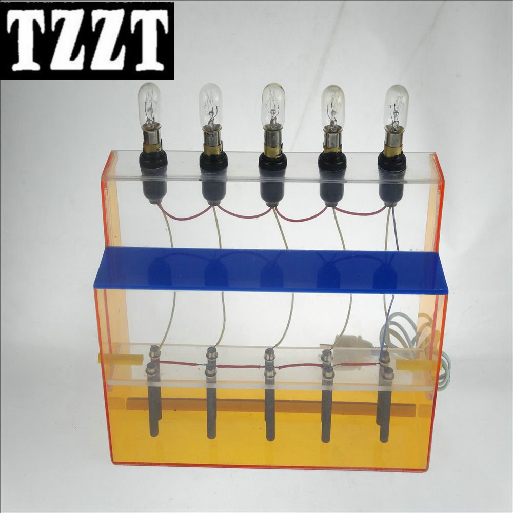電解質溶液導電演示器 J26010 化學實驗器材  中學教學儀器-細節圖2