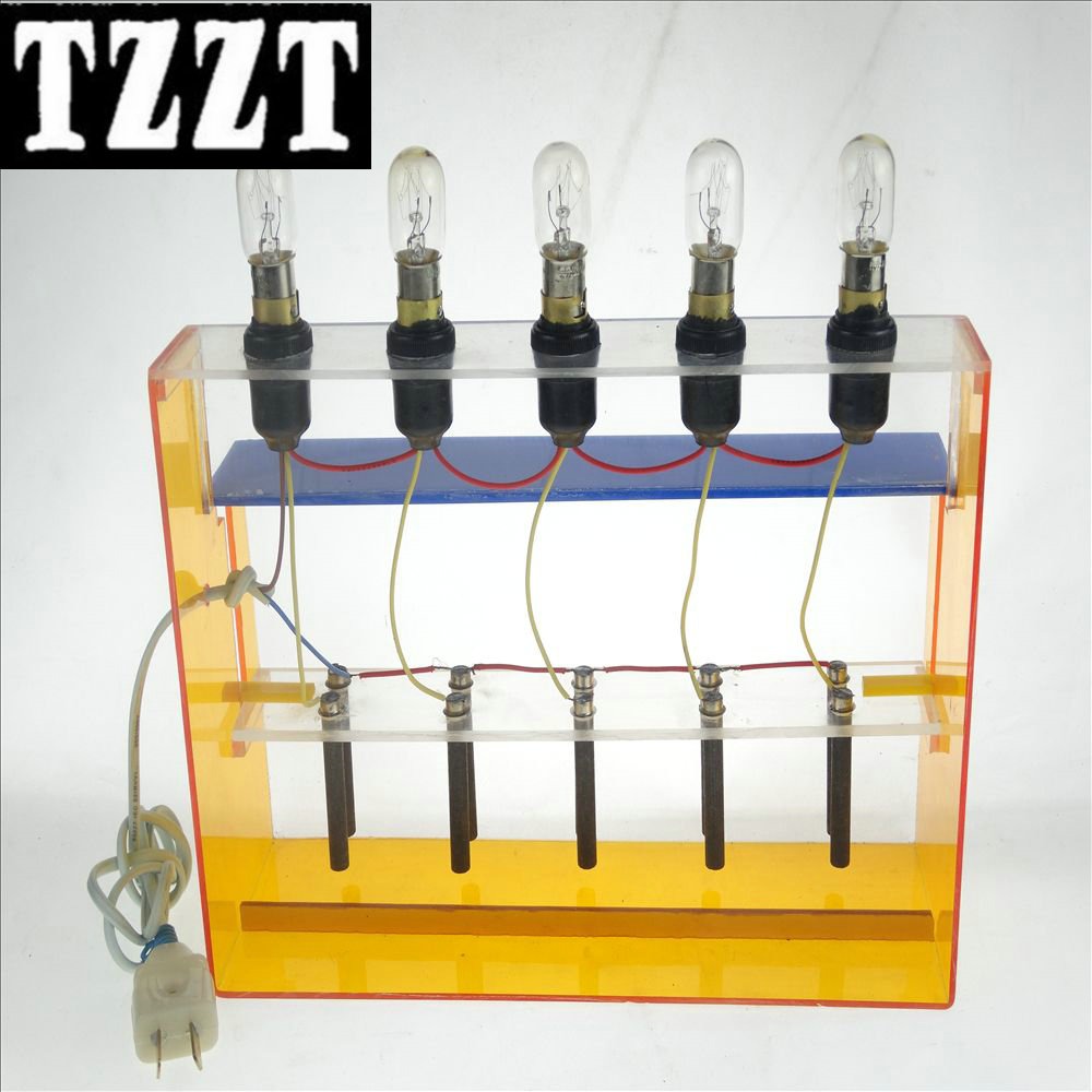電解質溶液導電演示器 J26010 化學實驗器材  中學教學儀器-細節圖3