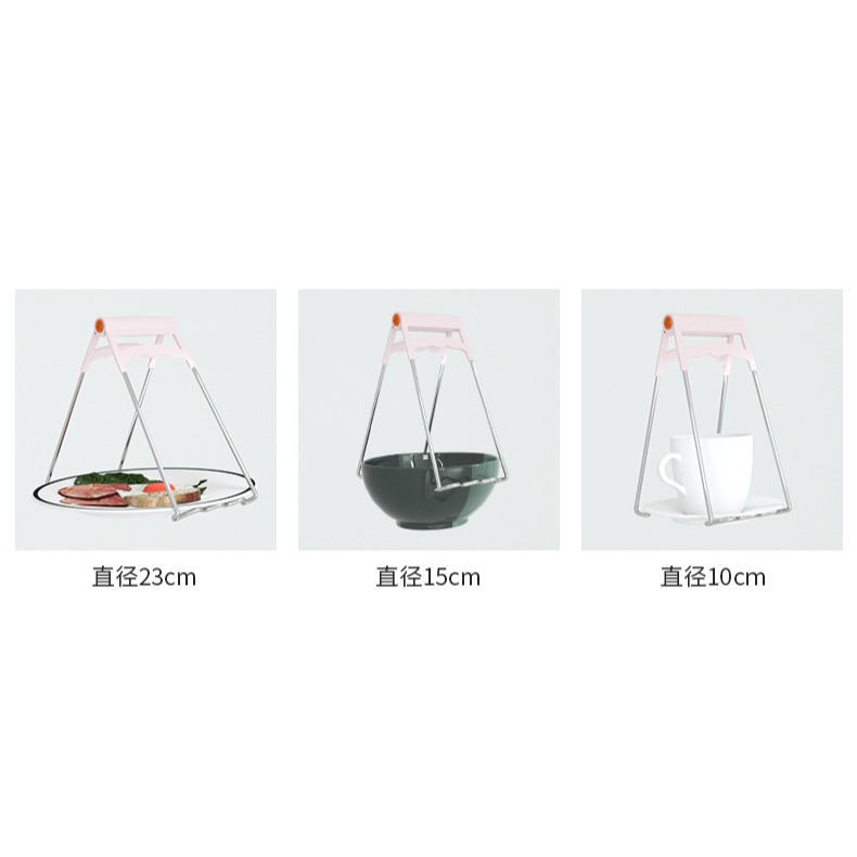 防燙夾取碗夾夾碗器防燙硅膠防滑家用廚房神器蒸夾取盤器熱提碗夾-細節圖9