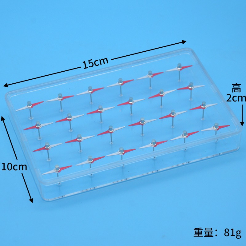 磁分子模型 J31010 初中物理實驗器材 物理學具 磁學 教學儀器-細節圖2