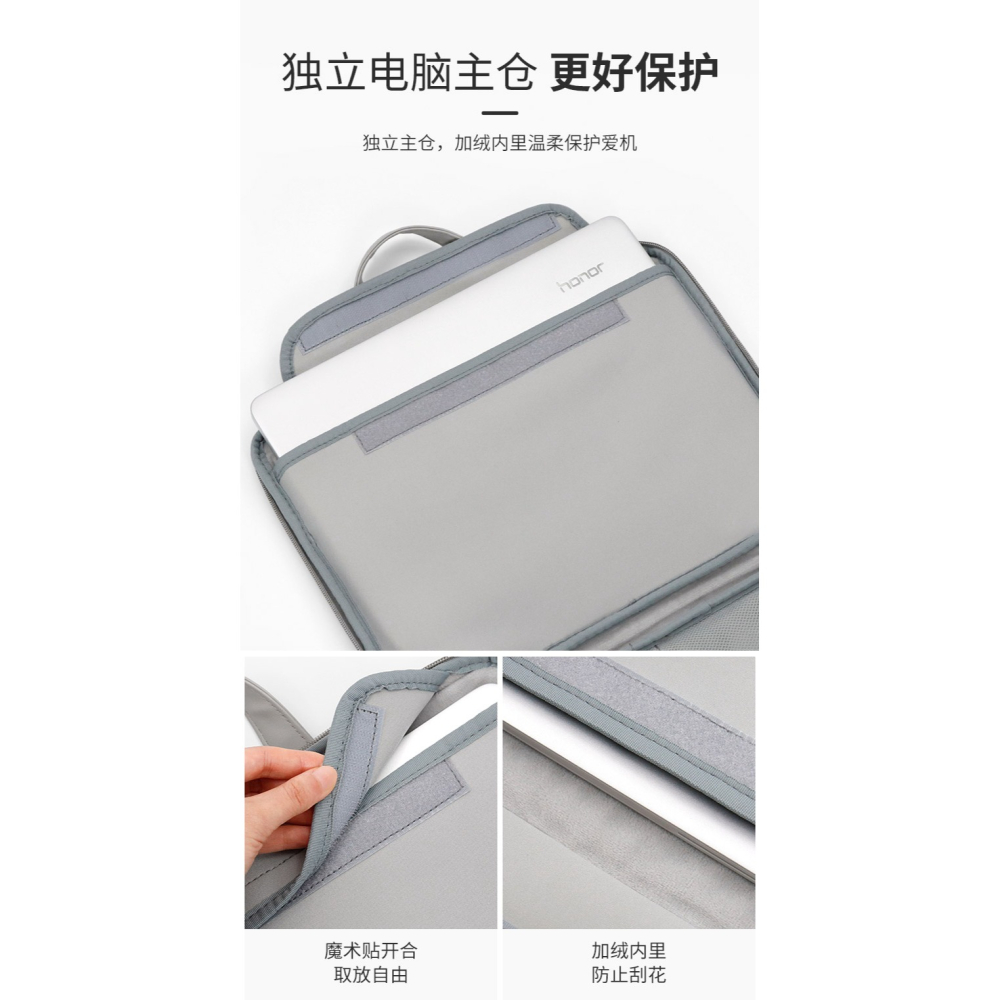 筆記本手提電腦包14寸防摔抗震適用蘋果華為聯想小新pro小米air15.6寸matebook保護套戴爾華碩13.3風內膽-細節圖10