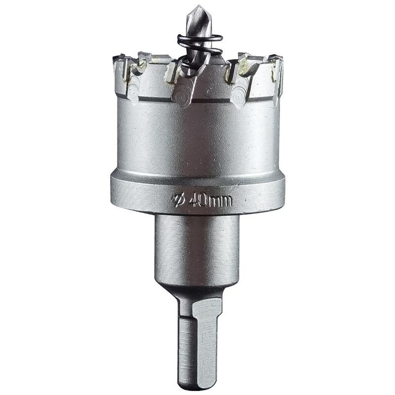 不銹鋼硬質合金開孔器 鋁模板水槽厚金屬鉆頭12-64mm多功能擴孔器-細節圖2