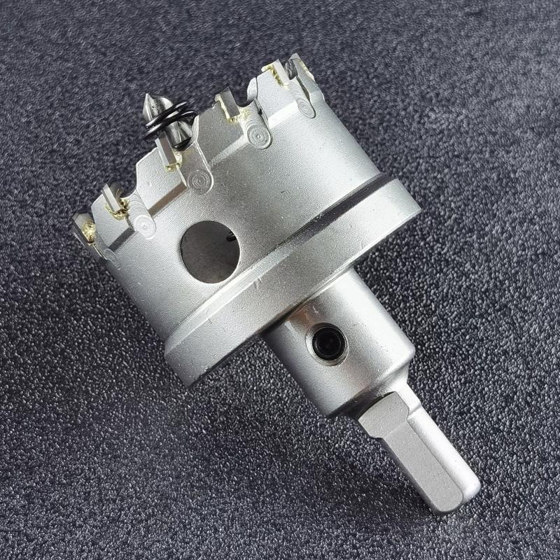 不銹鋼硬質合金開孔器 鋁模板水槽厚金屬鉆頭12-64mm多功能擴孔器-細節圖5