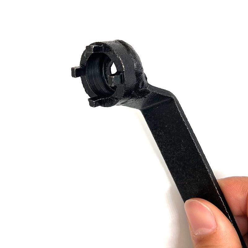 新加厚板手砂輪機調節扳手配件四爪角磨機專用扳手角磨機拆卸扳手-細節圖5
