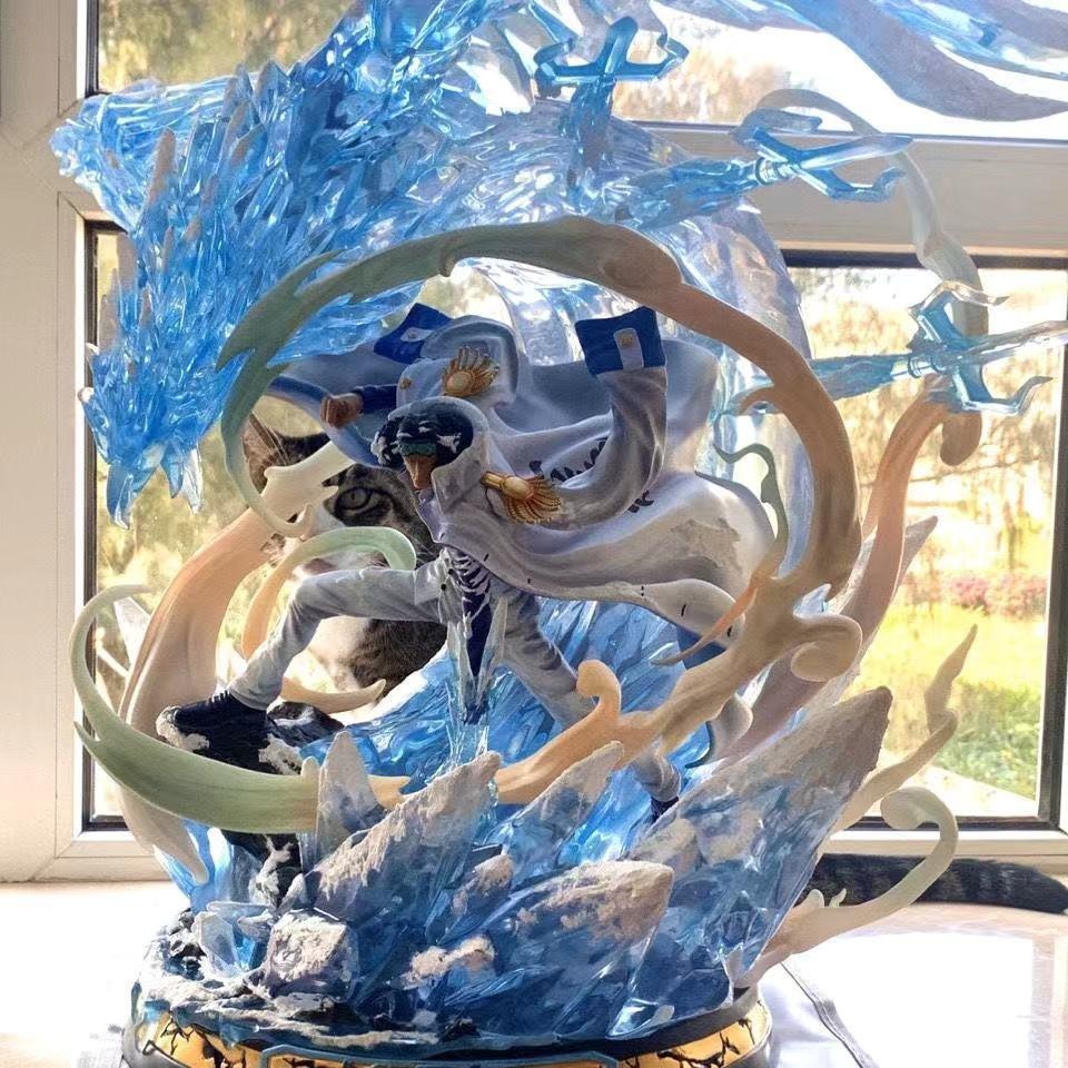 海賊王航海王大手辦模型擺件盲盒特惠路飛索隆香克斯白鬍子女帝-細節圖4