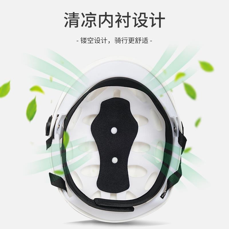 電動電瓶車頭盔灰男女士時尚四季通用安全帽夏季全盔可愛半盔-細節圖5