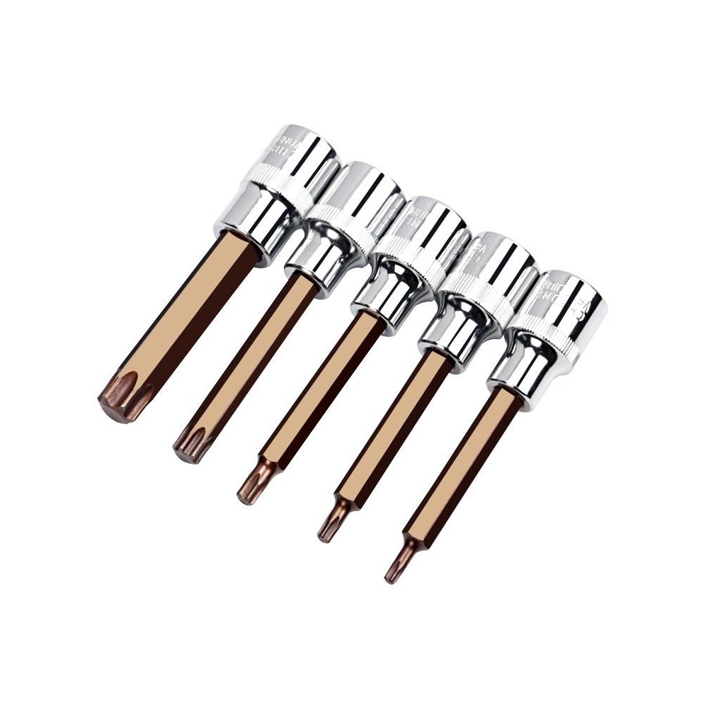 花型t30內六角t25批頭套筒頭梅花t45花鍵t50六花t55內花角6角旋具-細節圖5