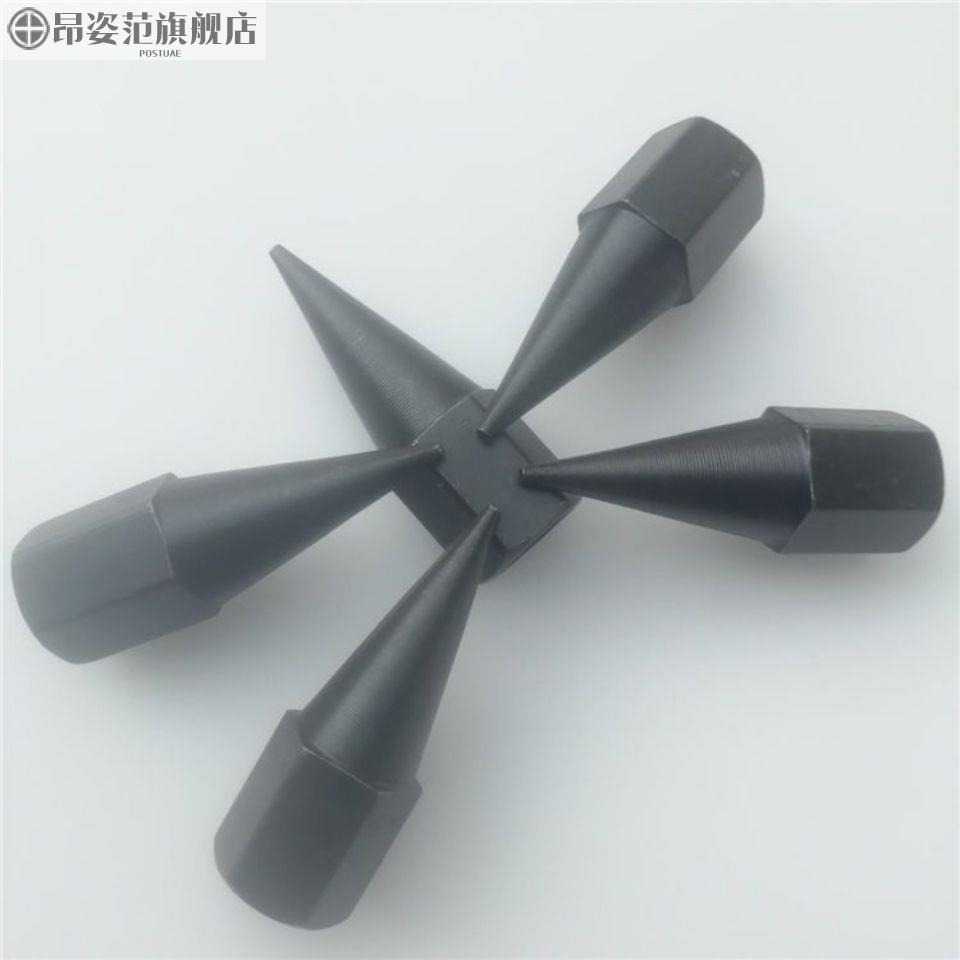 碳鋼黃油槍油嘴槍頭鋼尖嘴通用耐磨細尖嘴氣動手動防爆不漏油槍嘴-細節圖3