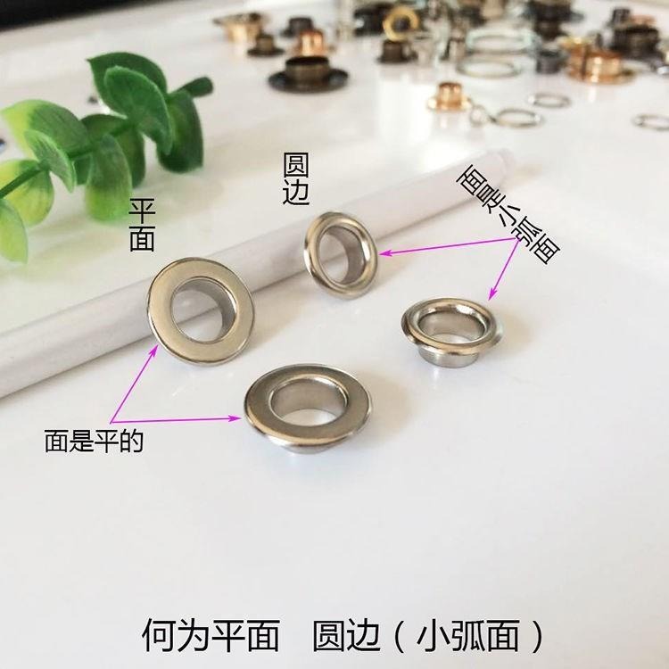 翻邊工具釦眼打眼器環扣寬邊打孔金屬帆布圈氣眼扣內圈篷布吊牌鐵-細節圖2