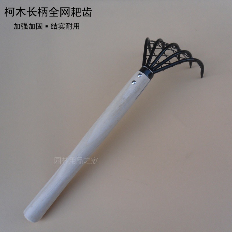 五齒耙子五爪耙樹葉垃圾收集用長沙灘挖海鮮耙農具貝殼耙園藝用品-細節圖2