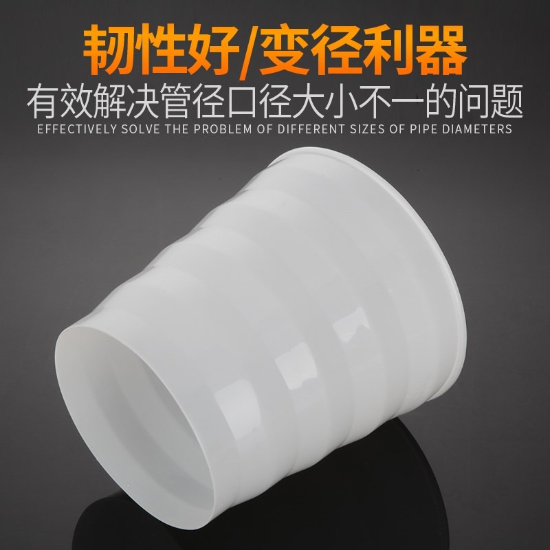 吸抽油煙機排煙管變徑圈排風管道轉換接口廚房止逆閥變徑器大小頭-細節圖4