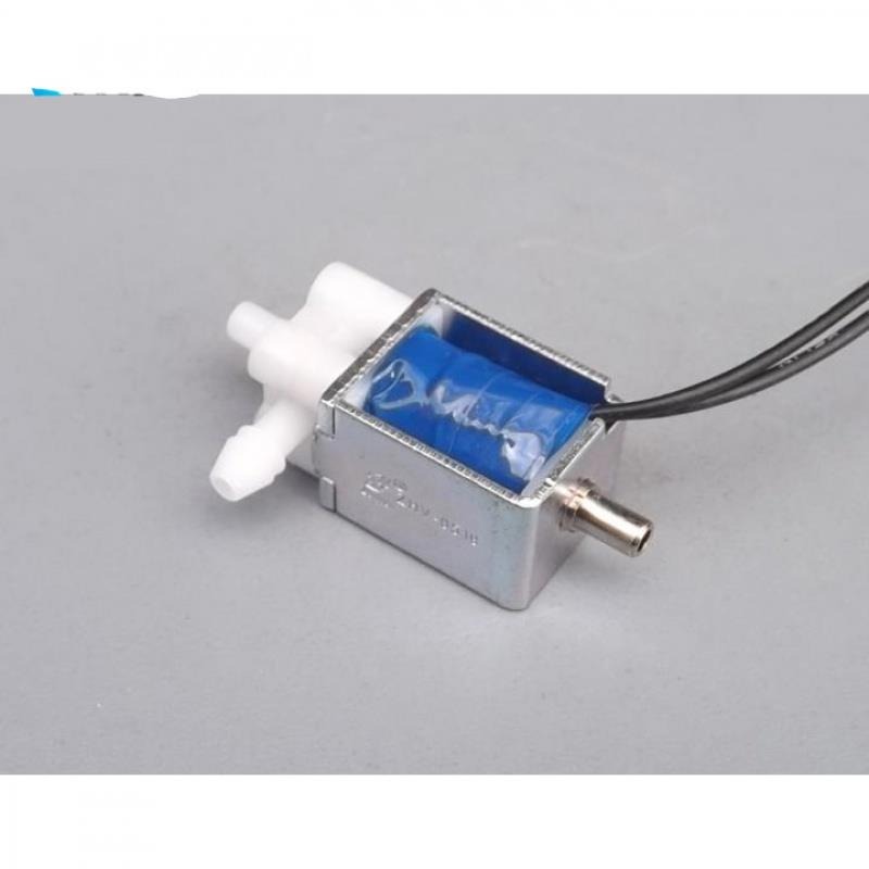 兩位三通微型電磁閥 小型電控氣閥 排氣泄氣放氣閥 直流5V 6V-細節圖3