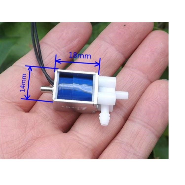 兩位三通微型電磁閥 小型電控氣閥 排氣泄氣放氣閥 直流5V 6V-細節圖7