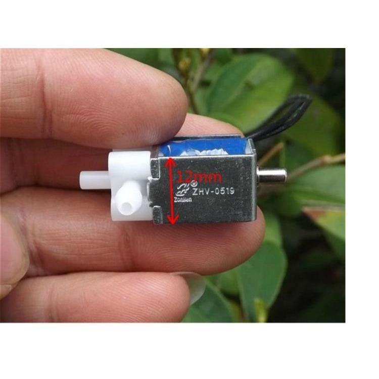 兩位三通微型電磁閥 小型電控氣閥 排氣泄氣放氣閥 直流5V 6V-細節圖8