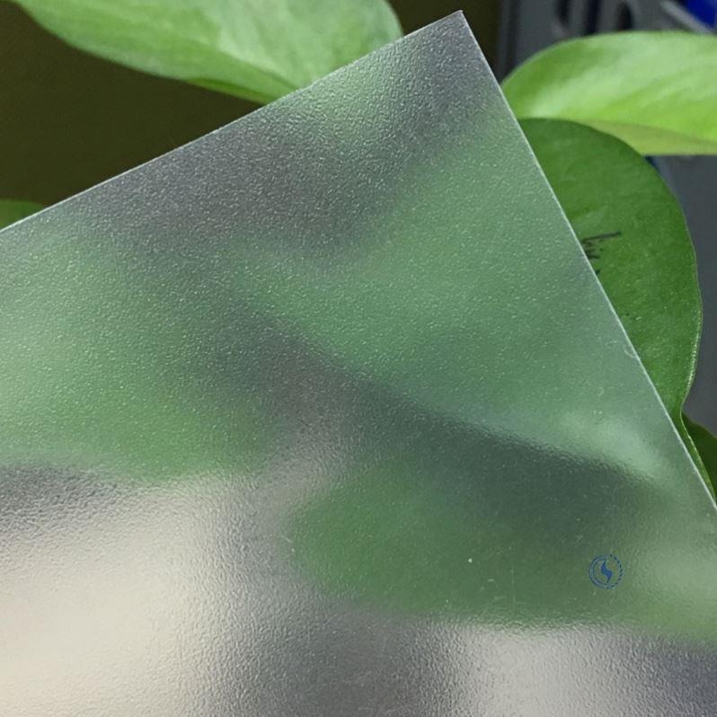 陽臺搭光版磨砂硬片隔板薄隔板硬塑料片材加厚透明15pvc聚乙烯板-細節圖3