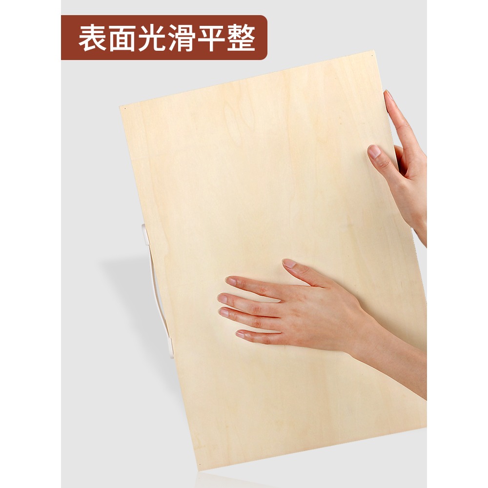 畫板美術生專用8k4k實木木質素描板畫架支架式套裝全套木製四開成人學生寫生美術速寫板初學者兒童工具繪圖板-細節圖3