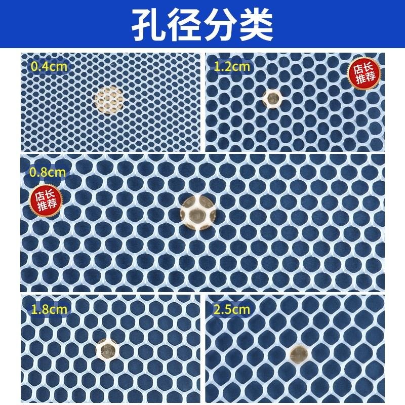 防盜窗墊板防護欄窗戶網封陽臺防貓防掉東西防拋物安全網塑膠網格-細節圖2