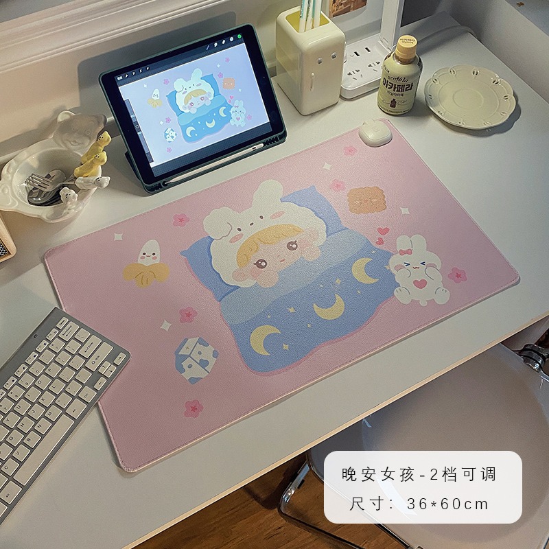 鼠標墊加熱桌墊發熱學生女電腦鍵盤取暖保暖暖手辦公室桌面暖桌墊-細節圖8