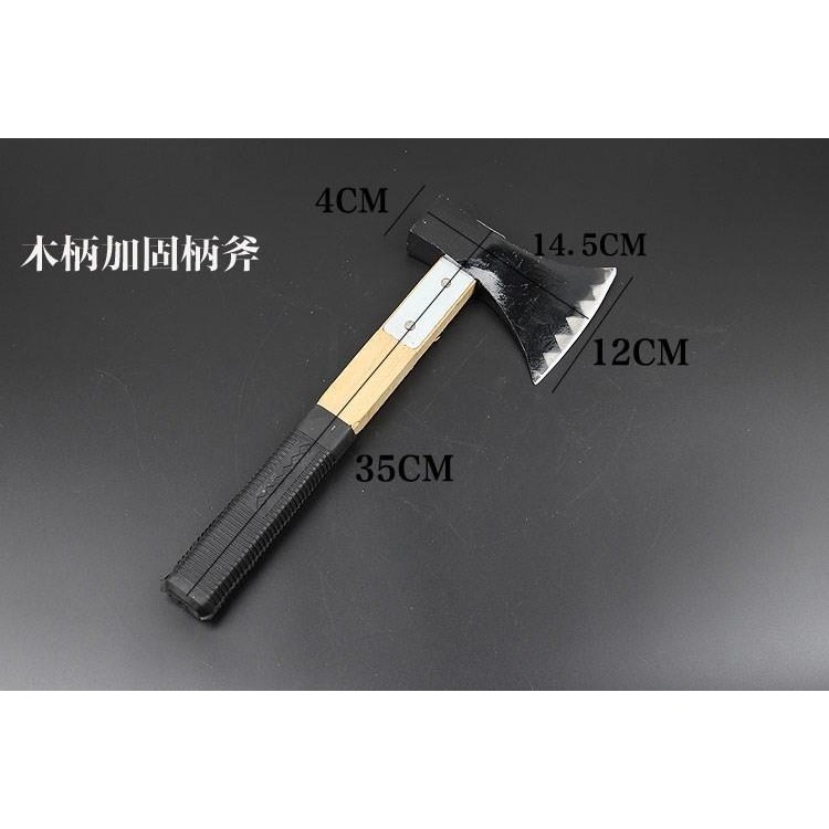 小斧頭刀戶外剁骨砍骨頭樹劈柴木工伐木開山家用野營戰斧斧子T-細節圖4