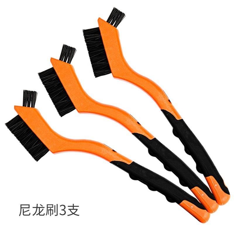 銅絲鋼絲刷鋼銅鐵硬毛刷文玩金剛核桃縫隙清潔家用廚房長柄小刷-細節圖10