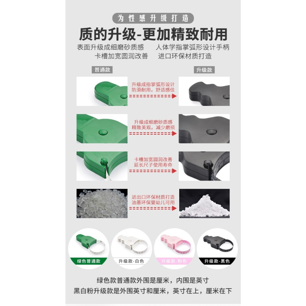 皮尺量三圍測量捲尺健身圍度尺腰圍專用尺臂圍腿圍腹圍頭圍軟尺子-細節圖6