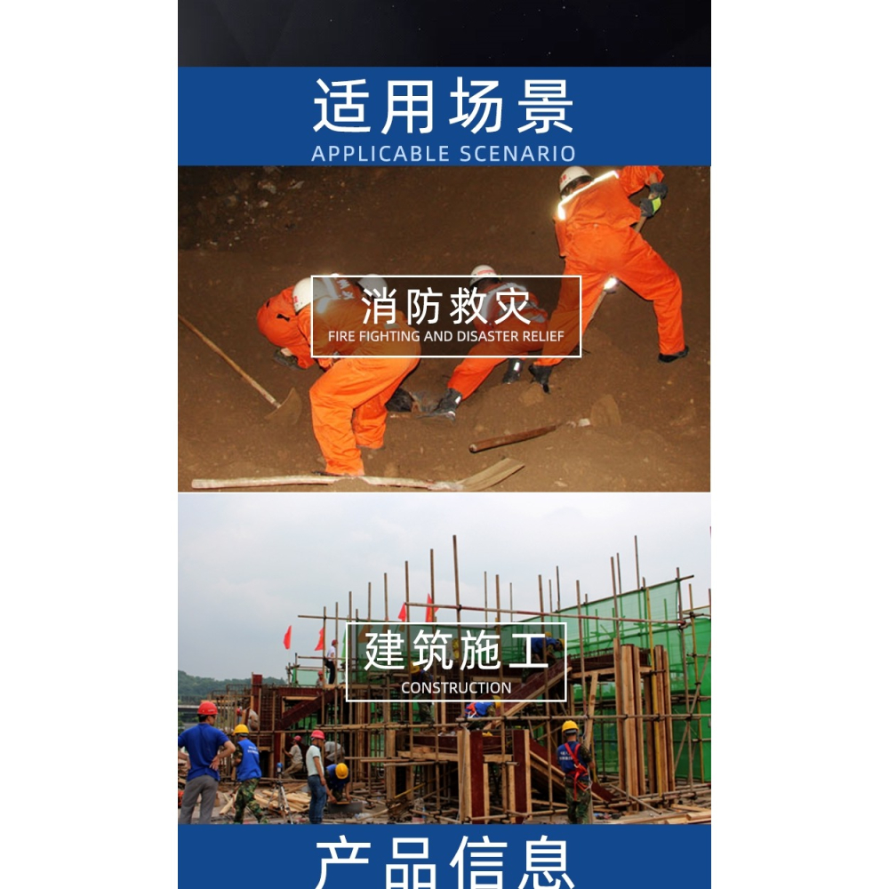 消防鐵鏟鏟子消防鏟消防鐵鍬器材工兵檢查沙鏟消防器材-細節圖7