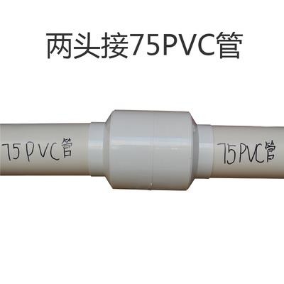 排污下水管防臭止回閥 110110 160PVC管專用管道止逆閥油煙機逆止-細節圖9