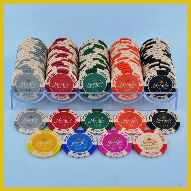 100片籌碼+籌碼架 14克黏土-細節圖6