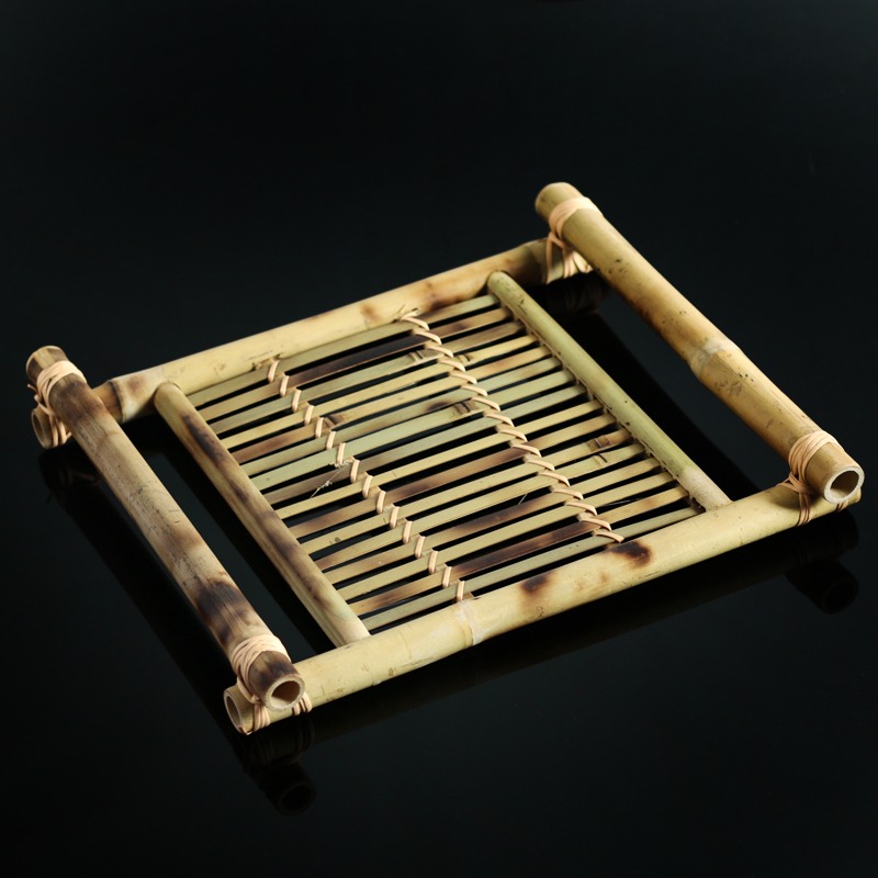 日韓料理盤壽司盤竹編託盤長方形竹編奉茶托盤果盤餐盤筐生菜籃子-細節圖5