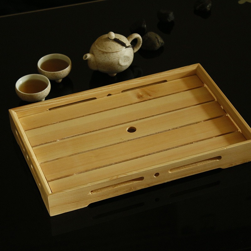 促銷壽司盒三文魚刺身拼盤冰盤白木長方壽司盒日式料理魚生冰板盒-細節圖5