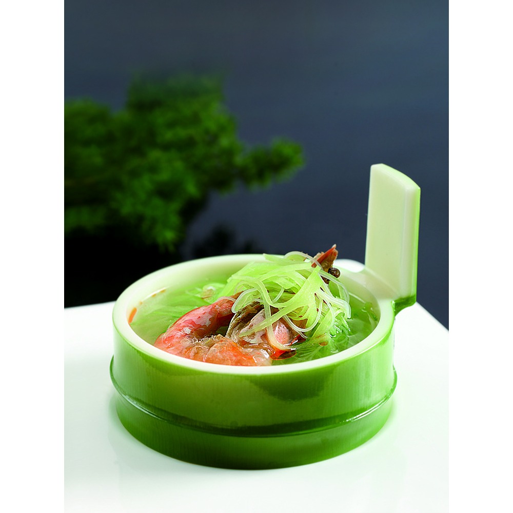 創意日式料理餐盤涼菜餐具若竹盛器西餐分子料理意境菜創意食器-細節圖4