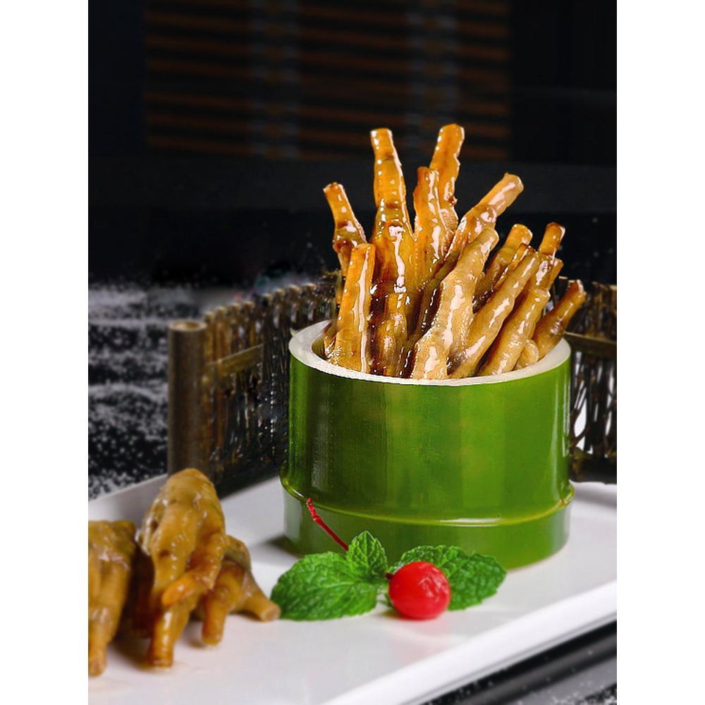 創意日式料理餐盤涼菜餐具若竹盛器西餐分子料理意境菜創意食器-細節圖5