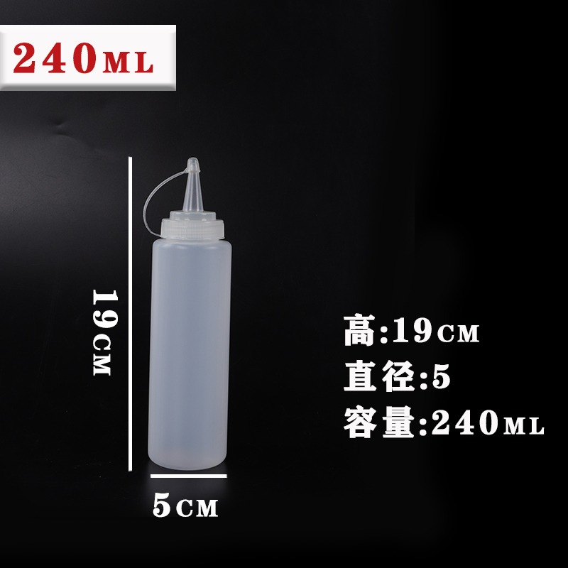 油壺醬油醋調料瓶噴嘴耗油沙拉汁醬擠壓瓶廚房家用油桶防漏食品級-細節圖6