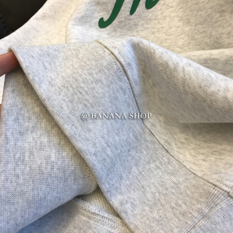 香蕉芭那那 巨推!學院休閑風字母半高領寬松顯瘦套頭衛衣女2021秋-細節圖4