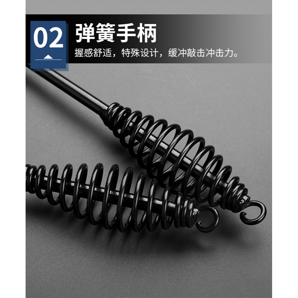 電焊錘電焊工敲渣錘高碳鋼多功能小鐵錘扁尖頭榔頭敲渣除銹安全錘-細節圖8
