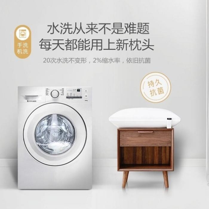 全棉枕頭枕芯護頸椎助睡眠單人男一對家用宿舍酒店整頭睡覺專用2-細節圖4