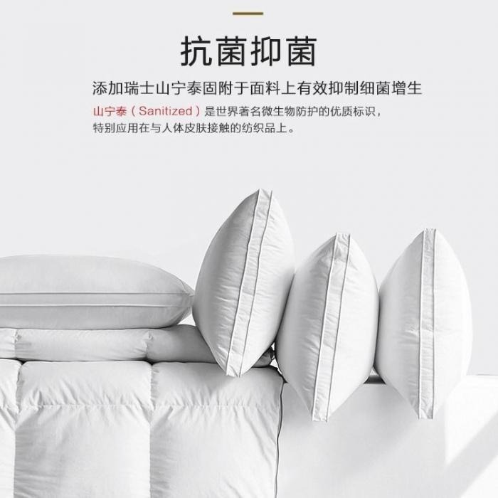 全棉枕頭枕芯護頸椎助睡眠單人男一對家用宿舍酒店整頭睡覺專用2-細節圖5
