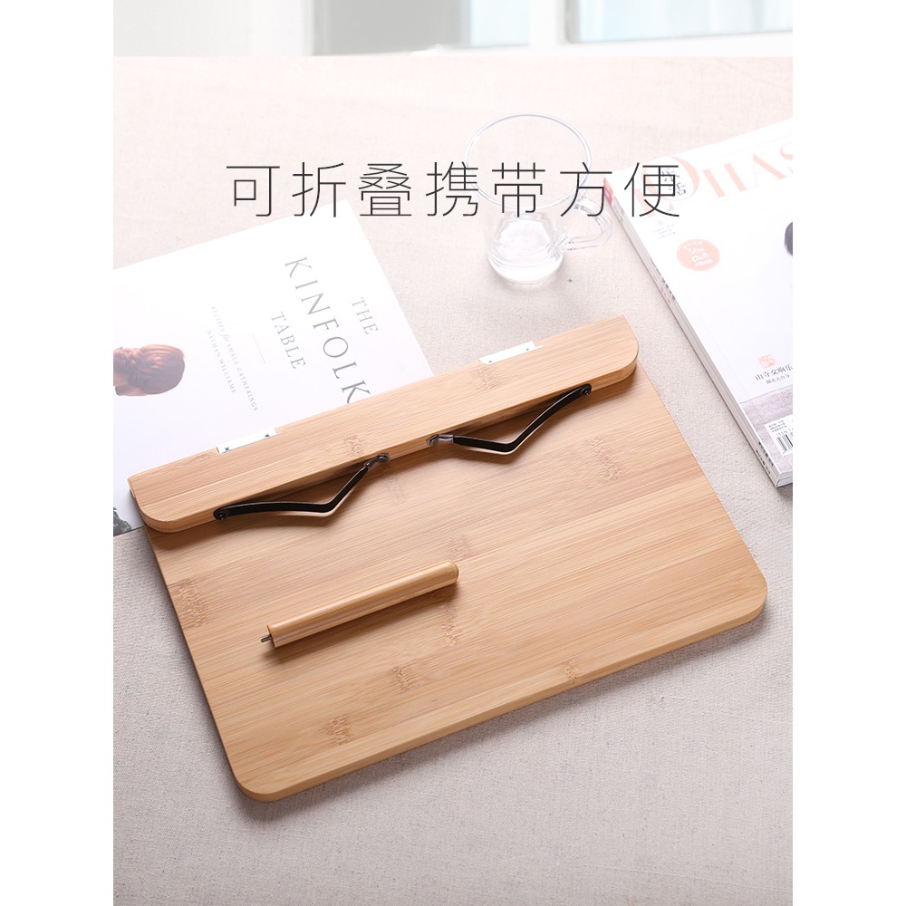 不二良品成人閱讀架夾書器看書架讀書架簡易韓國學生書支架靠書立-細節圖5
