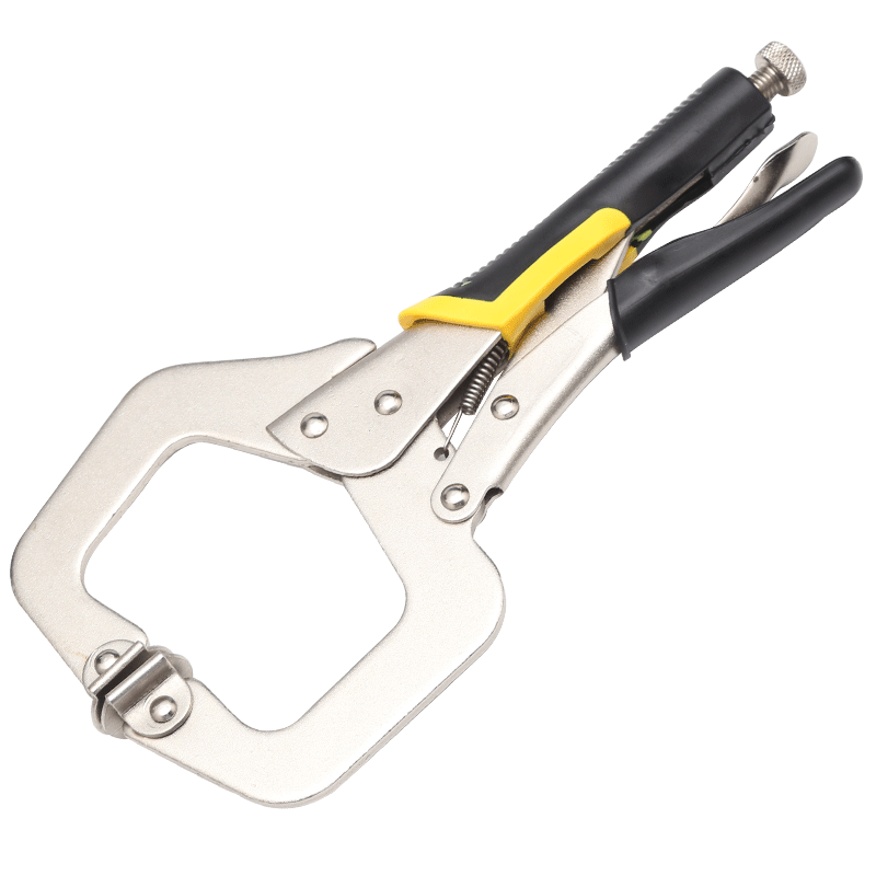 C型大力鉗焊接木工固定鉗萬用工業級壓力鉗10＂＂手動加力夾持鉗工具-細節圖5