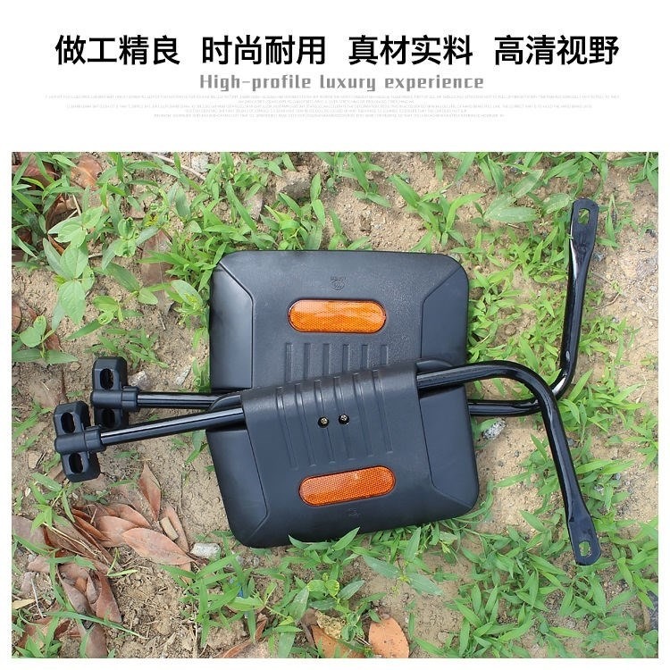 。全封閉電動三輪車後視鏡三輪車反光鏡大視野珠峯三輪摩托車倒車-細節圖2