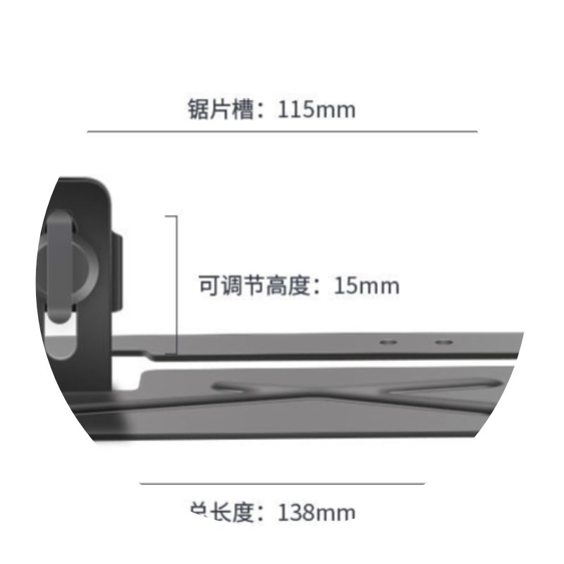 角磨機支架萬用固定電動手磨機改裝切割機木工臺鋸拉桿式小型-細節圖5