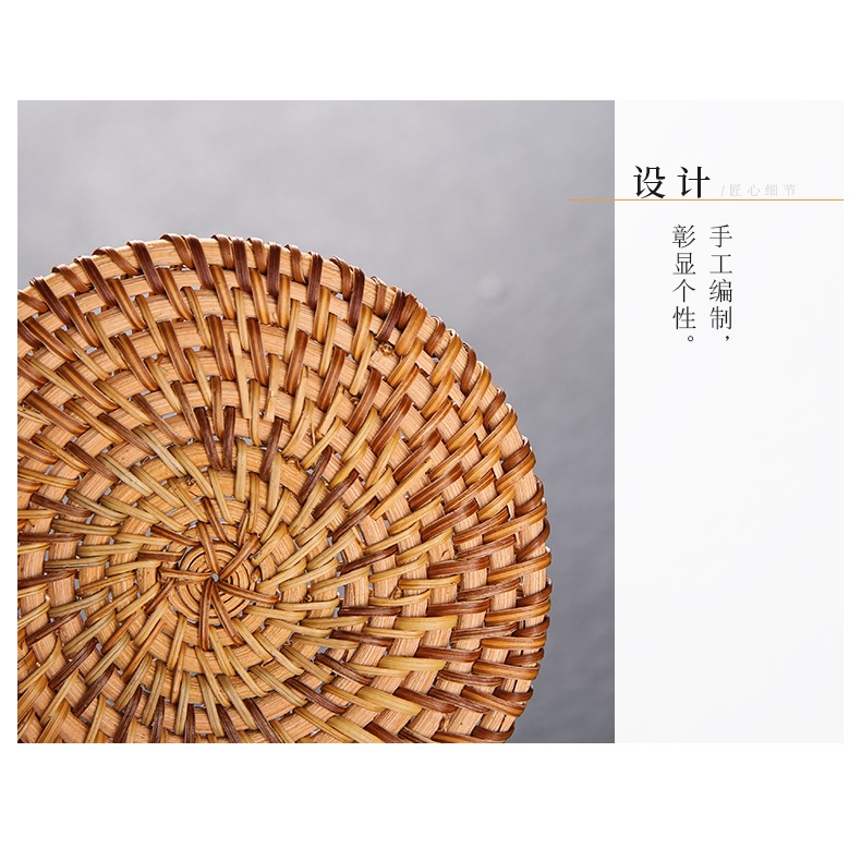 家用功夫茶具茶道茶壺託隔熱墊創意防滑壺託茶壺墊託大號壺託壺墊-細節圖10